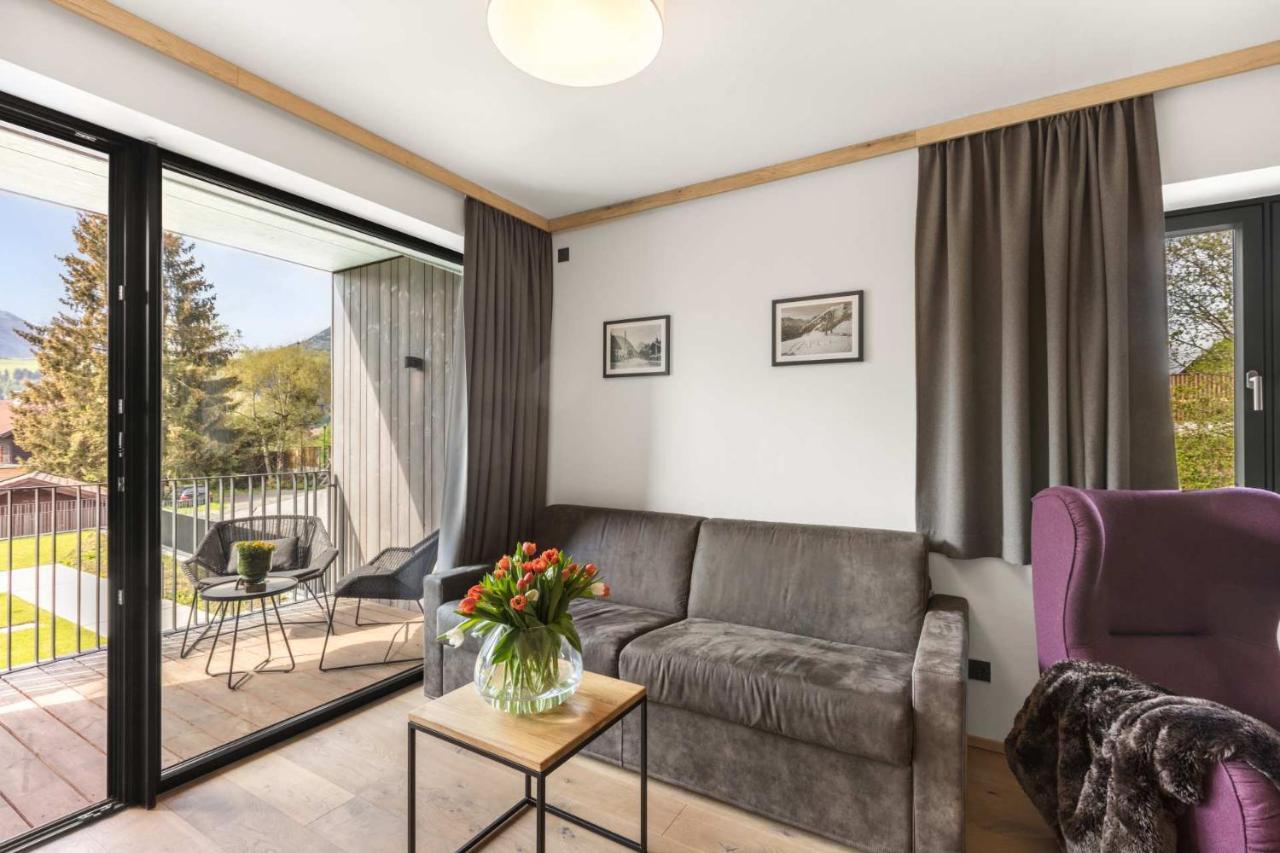 Emma Deluxe Aparthotel Ganzjaehrig Beheizter Aussenpool Piesendorf Exterior foto