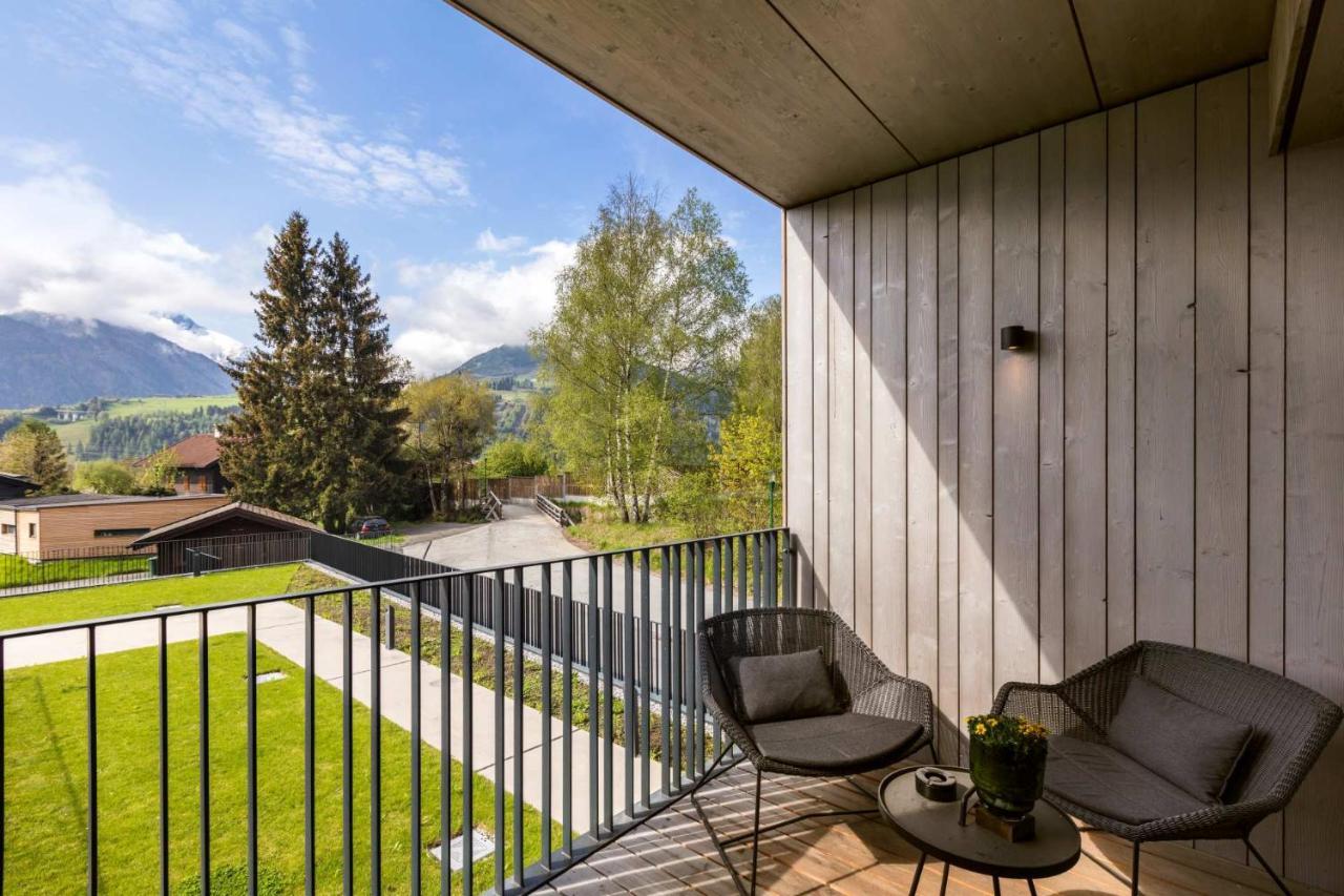 Emma Deluxe Aparthotel Ganzjaehrig Beheizter Aussenpool Piesendorf Exterior foto