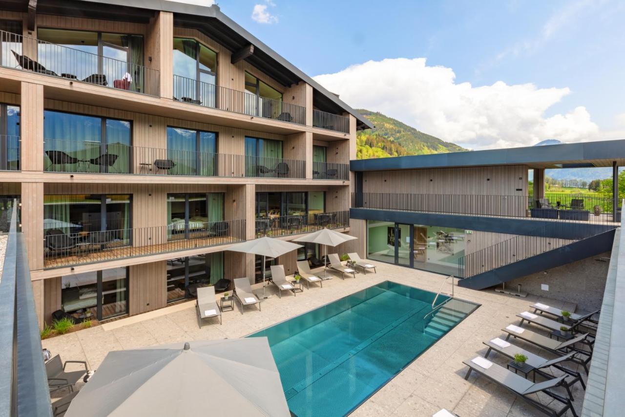 Emma Deluxe Aparthotel Ganzjaehrig Beheizter Aussenpool Piesendorf Exterior foto