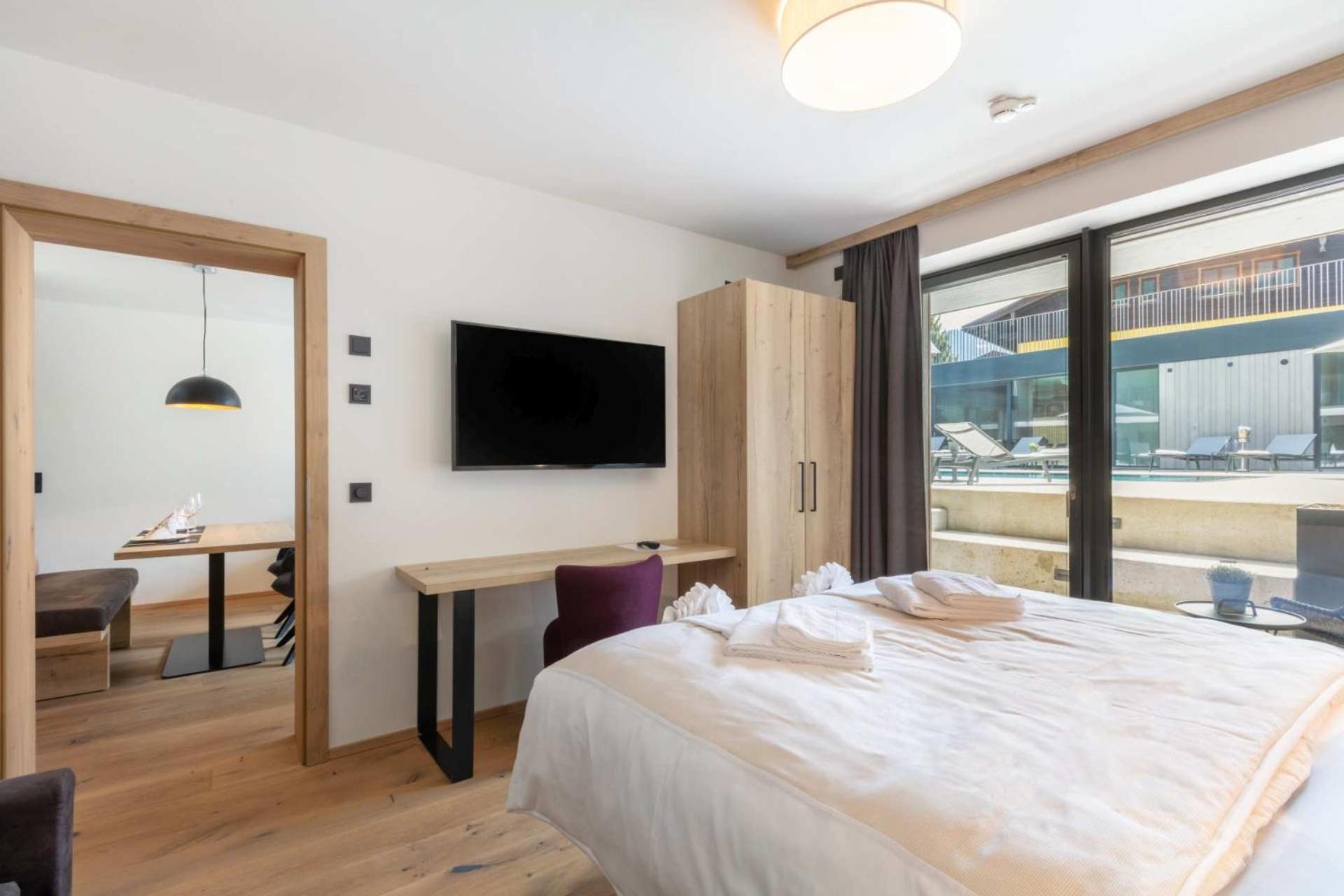 Emma Deluxe Aparthotel Ganzjaehrig Beheizter Aussenpool Piesendorf Cameră foto